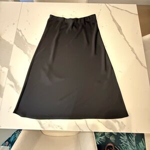 J. Crew Black Women's Slip Skirt